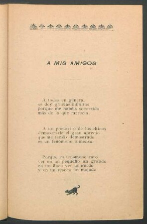 A mis amigos