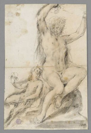 Bacchus und Satyrknabe