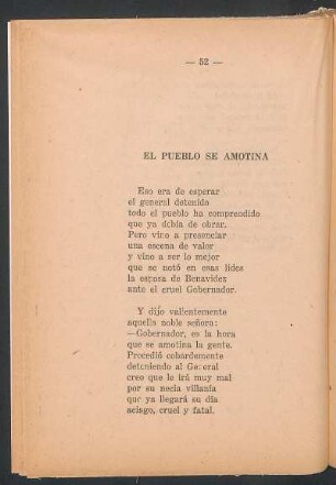 El Pueblo se amotina