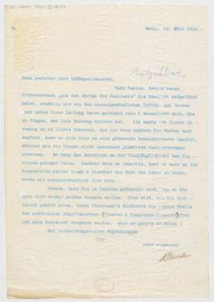 Brief an Hermann Kutzschbach : 18.03.1910
