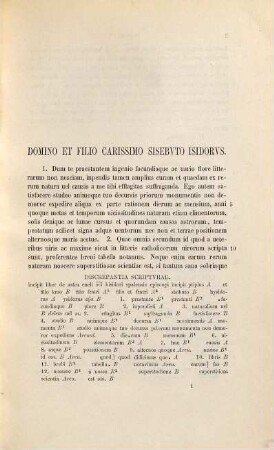 Isidori Hispalensis de natvra rervm liber