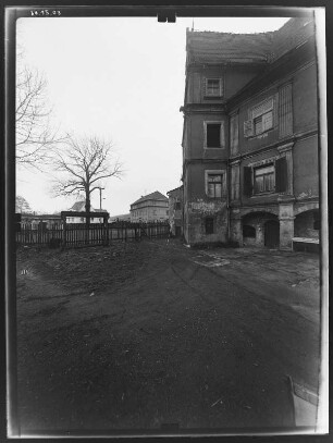 Pirna-Rottwerndorf, Altrottwerdorf 24. Schloß (ab 1556). Teilansicht