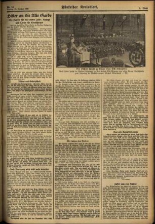 Zweite Ausgabe vom Freitag, den 31. Januar 1936.