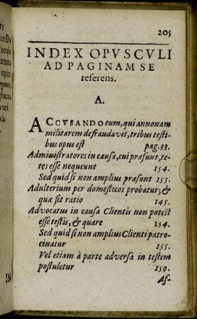 Index Opusculi Ad Paginam Se referens.