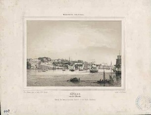 Altona von der Elbseite