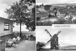 Sargstedt. Bockmühle u.a., Ansichtskarte