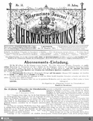 Abonnements-Einladung