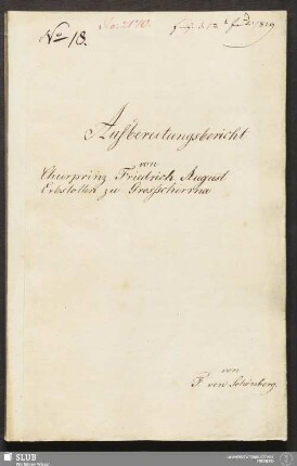 Aufbereitungsbericht von Churprinz Friedrich August Erbstollen zu Grossschirma - 18.6822 4.