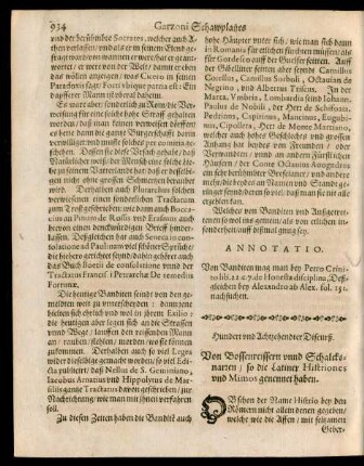 Hundert und Achtzehendter Discurß. Von Bossenreissern unnd Schalcksnarren/ ...