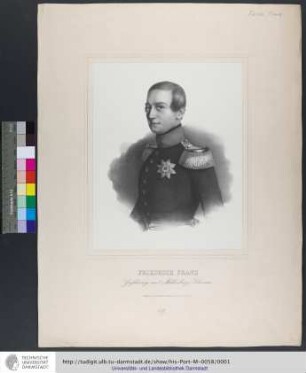 Friedrich Franz : Grossherzog von Meklenburg-Schwerin