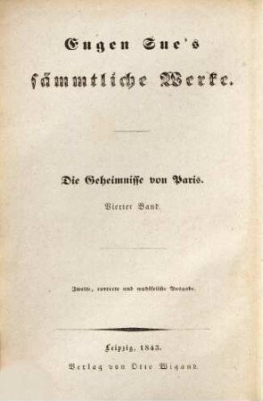 Die Geheimnisse von Paris, 4