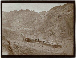 Sinaikloster [Gebel musa, Katharinenkloster] v. S.