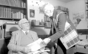 St. Peter: Prof. Dr. Hermann Heuer und Frau