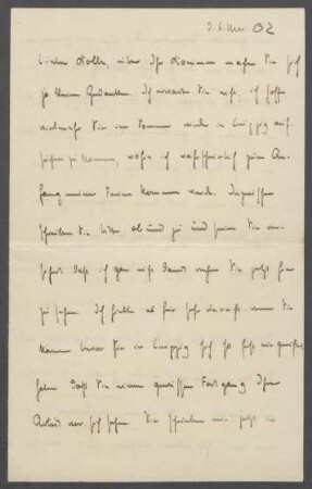 Brief von Hermann Schmitt an Georg Kolbe