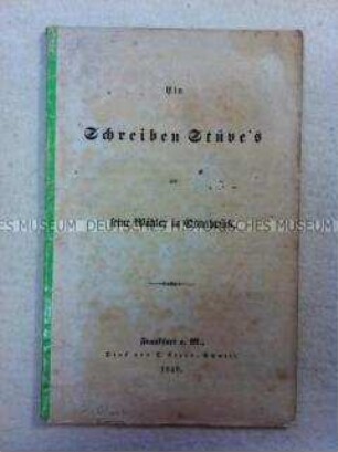 Schrift zur Deutschen Frage 1848