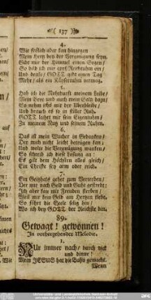 89. Gewagt! gewonnen!