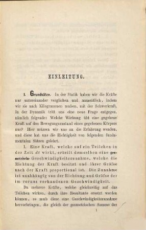 Lehrbuch der Dynamik fester Körper