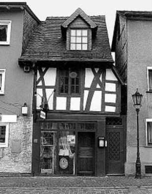 Sachteil: Fachwerkobergeschoss; Eppstein, Burgstraße 51