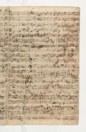 2. Recit[ativo] (T): Herr! warum trittest du so ferne?