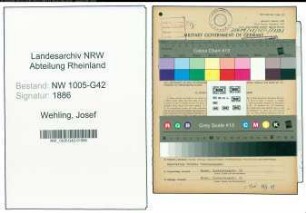 Entnazifizierung Josef Wehling , geb. 23.07.1912 (Schneider)