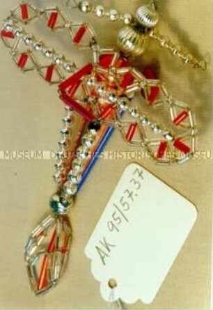 Gablonzer Christbaumschmuck - Flugzeug