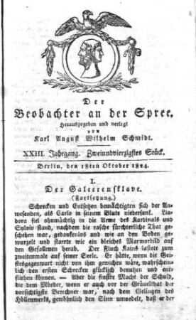 42. Stueck, 18. Oktober 1824
