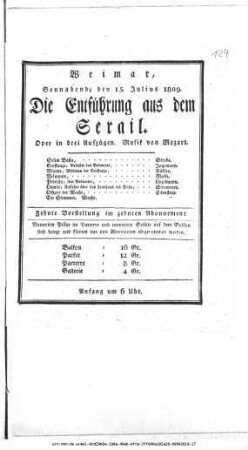 Die Entführung aus dem Serail