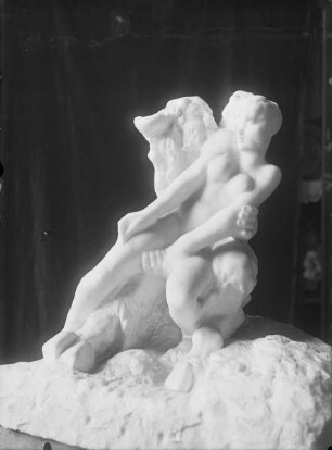 Faun und Nymphe
