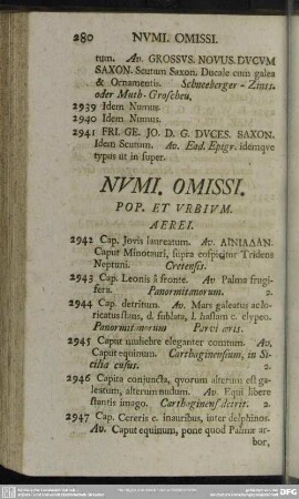 Numi. Omissi.