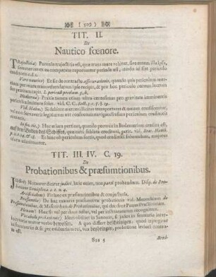 Tit. II. De Nautico fœnore.