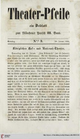 Nro. 3 (20. Jänner 1850)