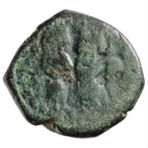 Münze, Halbfollis, 582 / 583