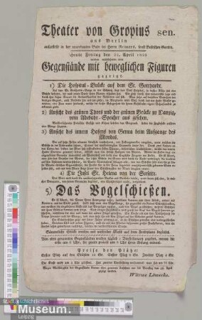 Theater von Gropius sen.