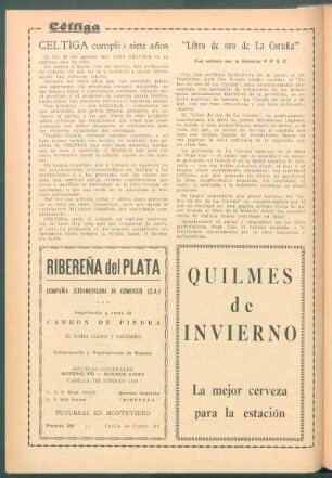 Céltiga cumplió siete años