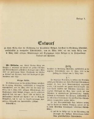 1895: Verhandlungen des Landtags der Fürstentümer Waldeck und Pyrmont / Staat Waldeck Landtag. - Mengeringhausen
