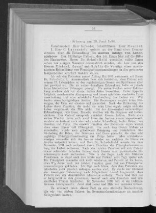 Sitzung am 19. Juni 1894.