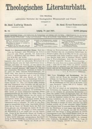 209-210 [Rezension] Bezold, Carl, Babylonisch-assyrisches Glossar