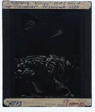 Kollwitz, Hunger (Druck, Kn 222 XV a) (Blatt 2 der Folge "Proletariat")