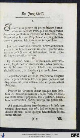 Ex Jure Civili.