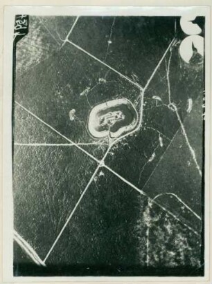 Foto der Befestigungsanlagen von Jaulny (Luftbild)