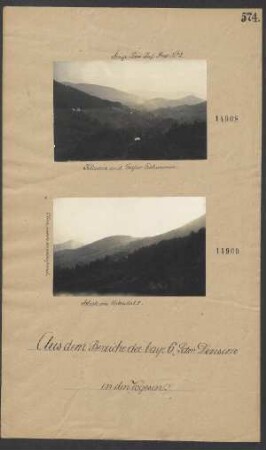 Blick ins Urbeistal I. (Oben rechts anschließend)