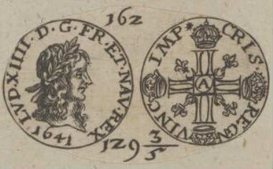 Bildnis von Ludwig XIV., König von Frankreich