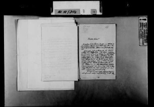 Schreiben von Ludwig Häusser, Heidelberg, an Julius Jolly: Berichte über den Weggang von Professoren von der Universität Heidelberg