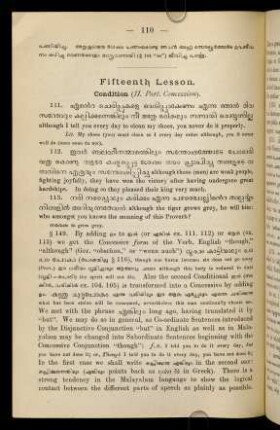 110-119, Lesson XV. Condition