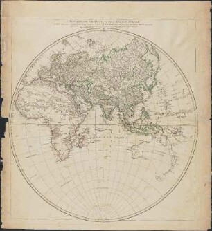 Hémisphère Oriental ou De L'Ancien Monde