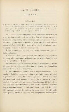 Capo primo. Il tempo