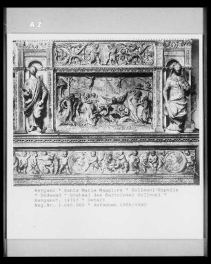 Grabmal des Bartolomeo Colleoni — Mittlerer Teil des Monuments