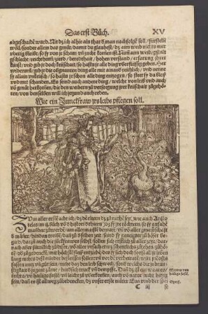 VII. Wie ein Junckfraw jrs leibs pflegen soll.
