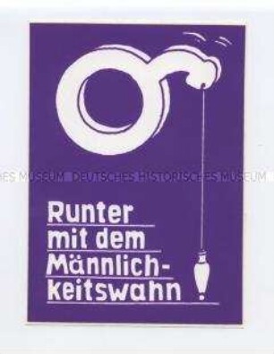Aufkleber der Frauenbewegung