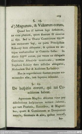 §. 15 [i.e. 25]. Magnatum, & Viduarum eorum